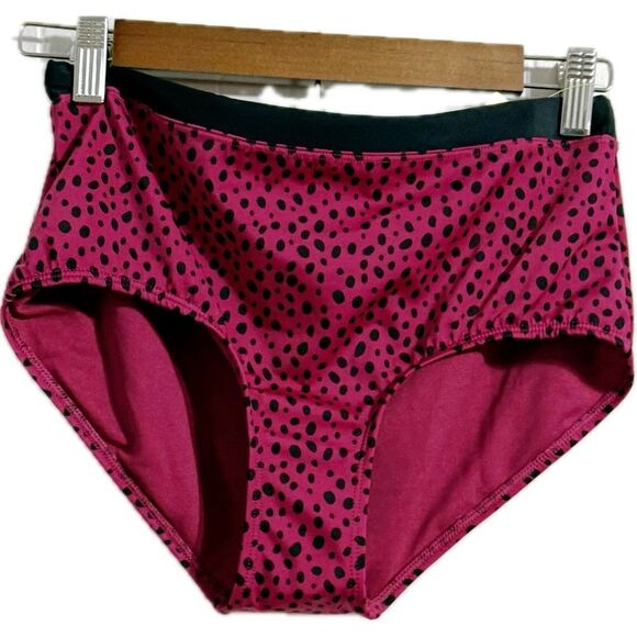 All in Motion Pink and Black Leopard Print Bikini - Picture 1 of 5